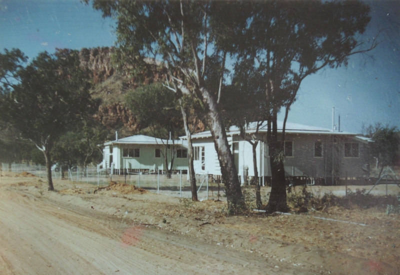 The 1st two houses on Cajuput Street, Kununurra, October 1960