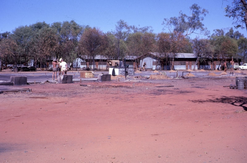 Diversion Dam Worker's Mess Hall Fire, August 1962