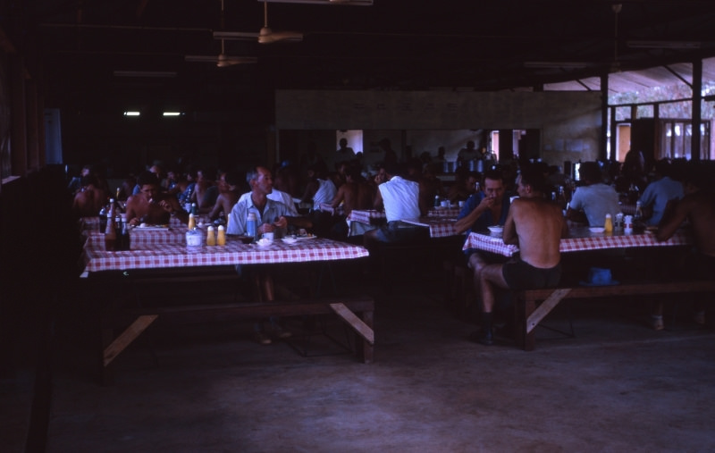 Diversion Dam Worker's Mess Hall, August 1962