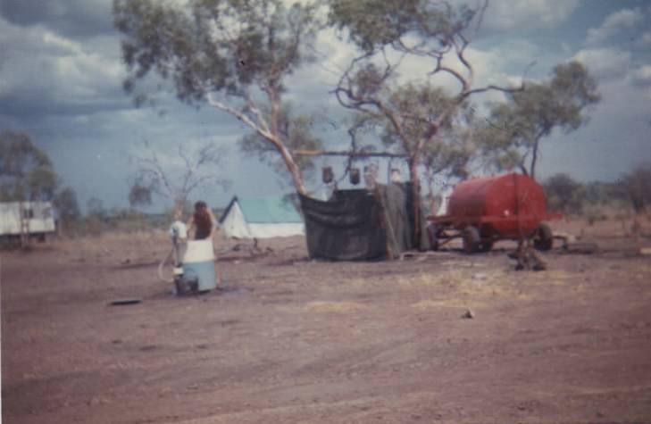 Laundry and Showers, 1962