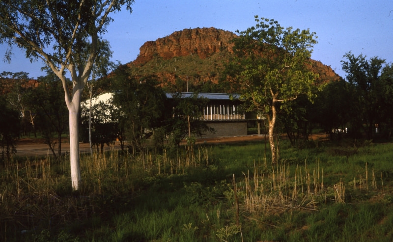 Early image of the Kununurra District High School, 1964