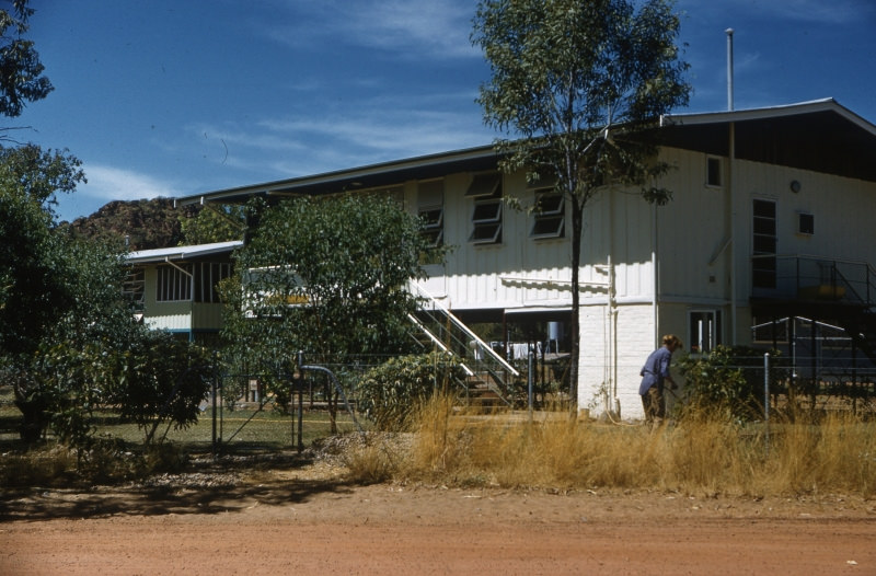 Rear of elevated house Kununurra, 1964