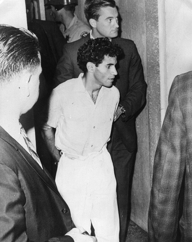 Sirhan Sirhan, charged with the assassination of Senator Robert Kennedy during a campaign stop in California.