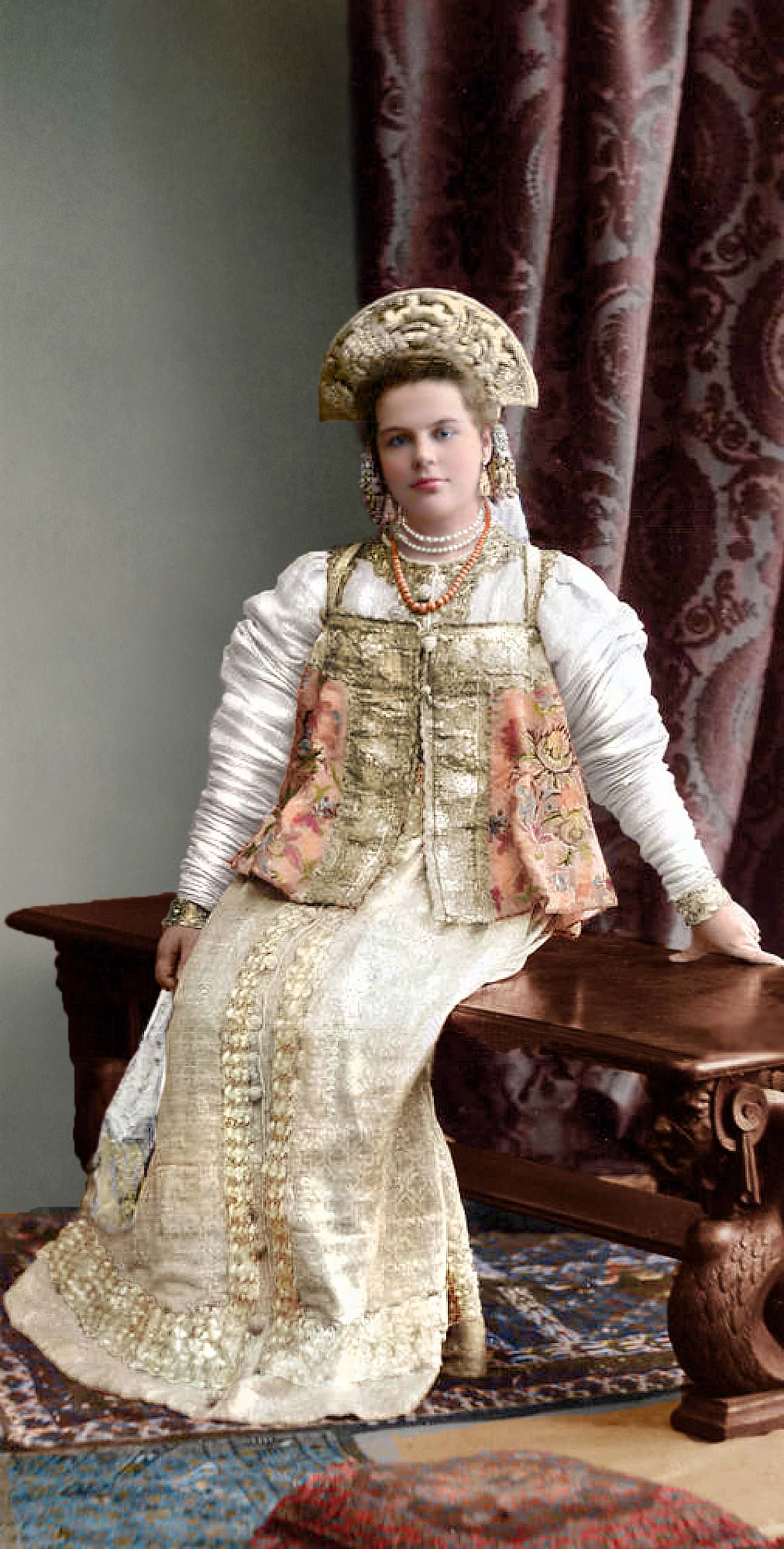 S. A. S. la Princesse Galitzine, born Countess Moussine-Pou