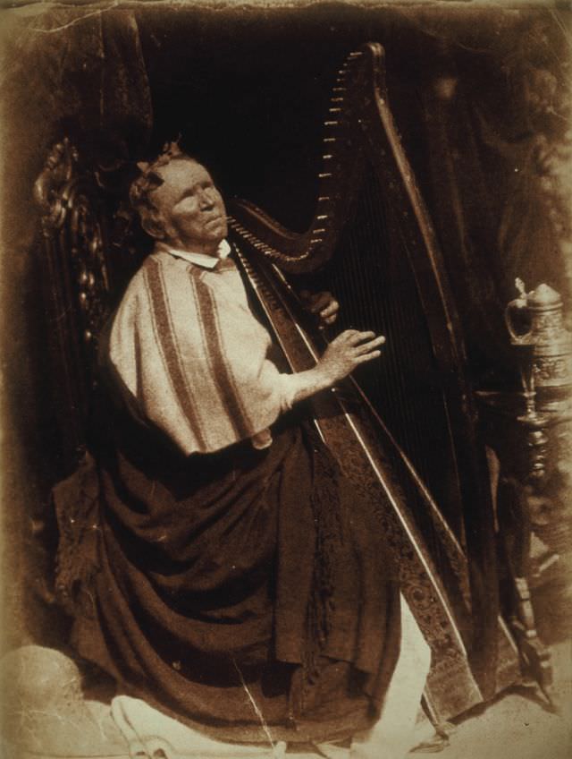 Patrick Byrne, about 1794 - 1863. Irish Harpist