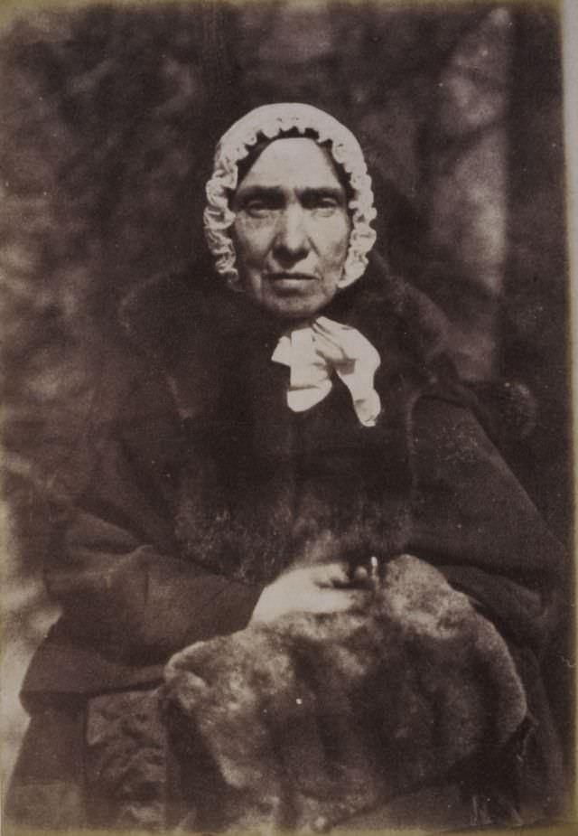 Isabella Burns, Mrs John Begg, 1771 - 1858. Youngest sister of Robert Burns