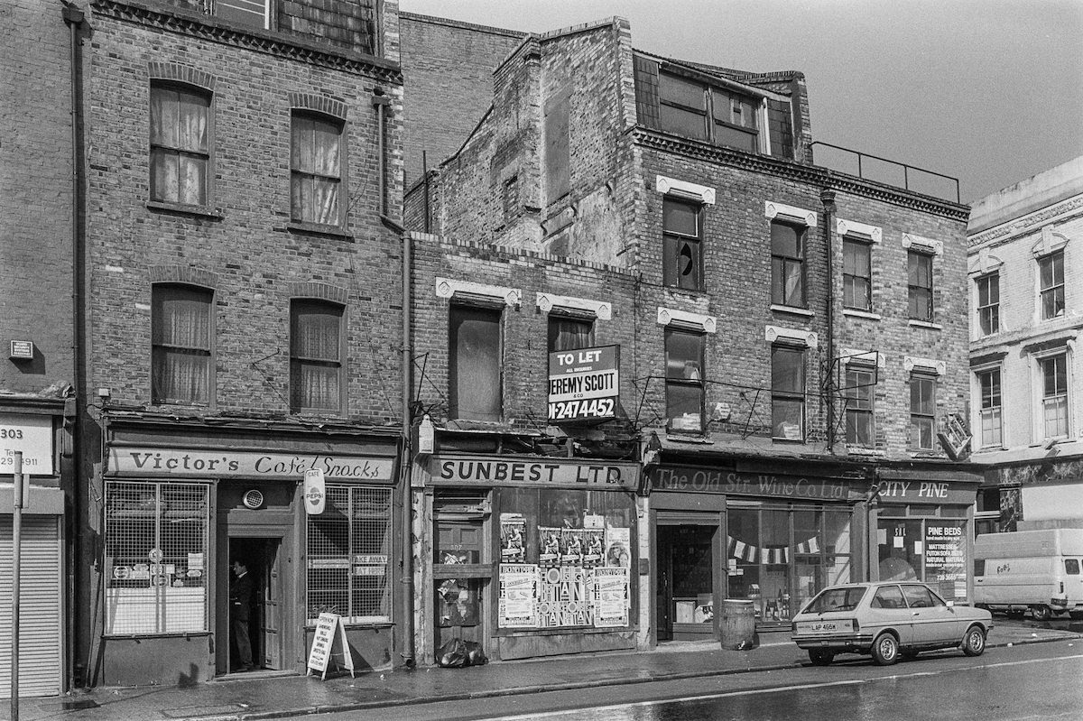 Old St, Shoreditch, Hackney, 1987