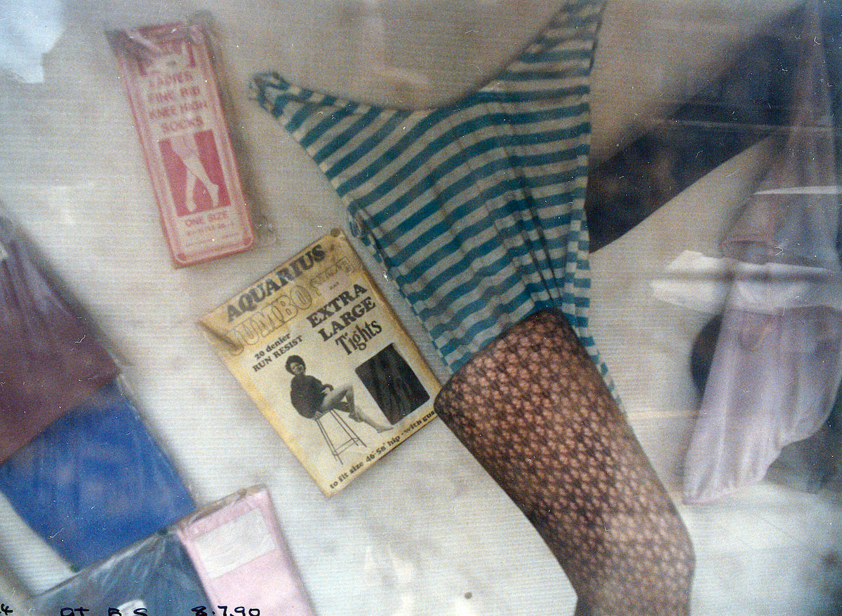 Jumbo Tights, Great Eastern St, Shoreditch, Hackney, 1990