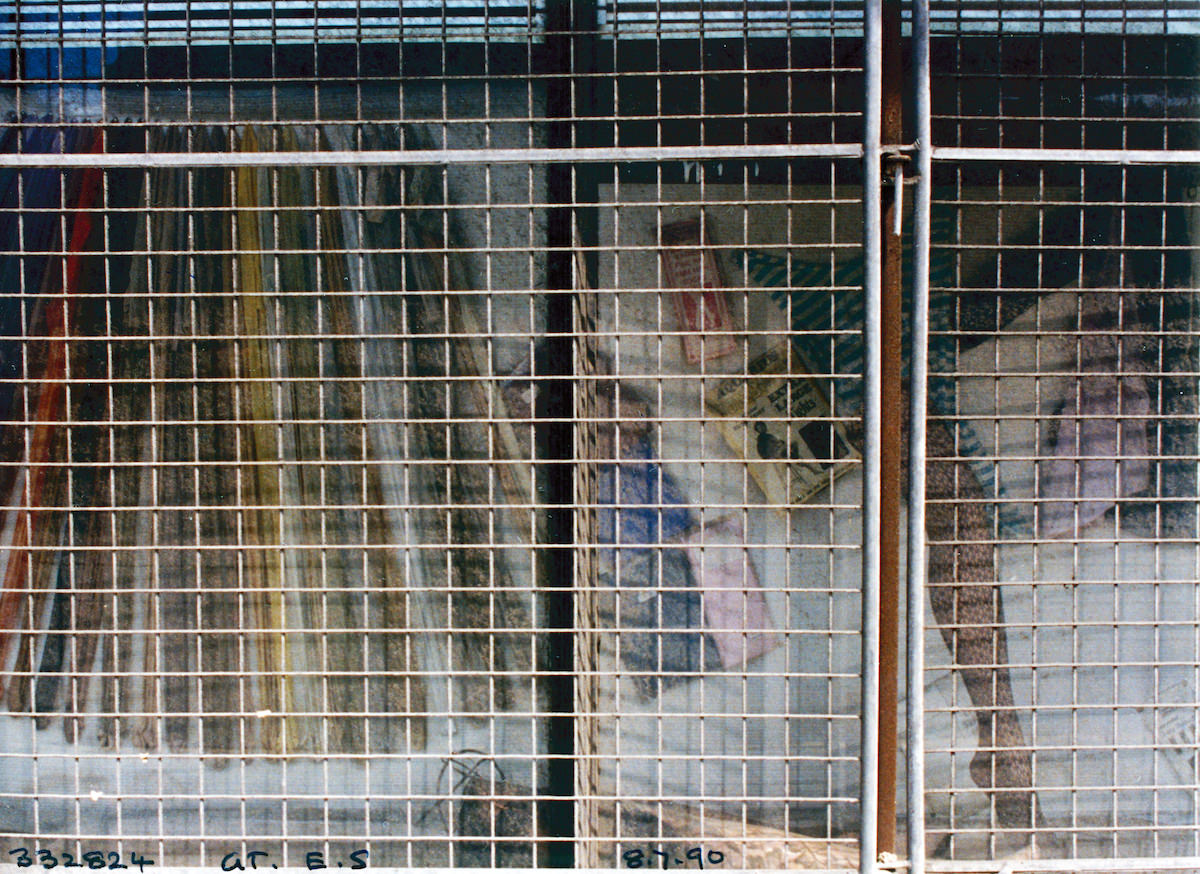 Window, Shoreditch High St, 1990