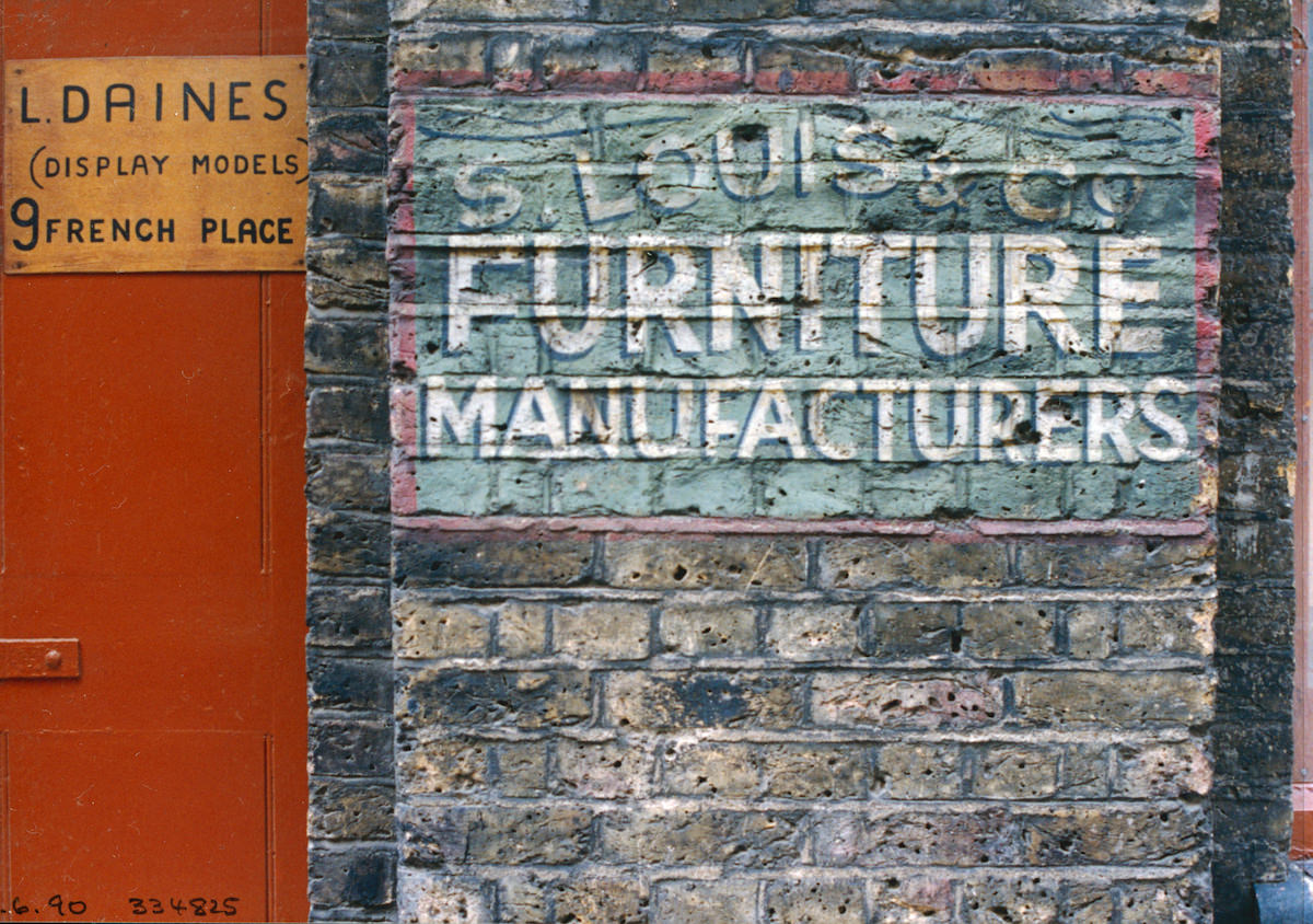 S Louis, Furniture Manufacturers, French Place, 1990