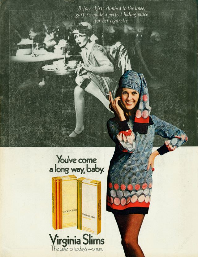 You’ve Come A Long Way, Baby: Vintage Virginia Slims Cigarette Ads from the Early 1970s