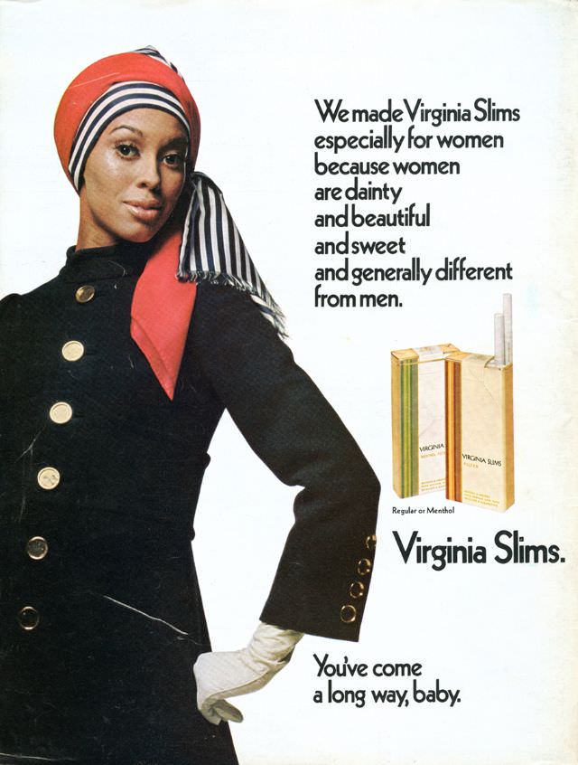 You’ve Come A Long Way, Baby: Vintage Virginia Slims Cigarette Ads from the Early 1970s
