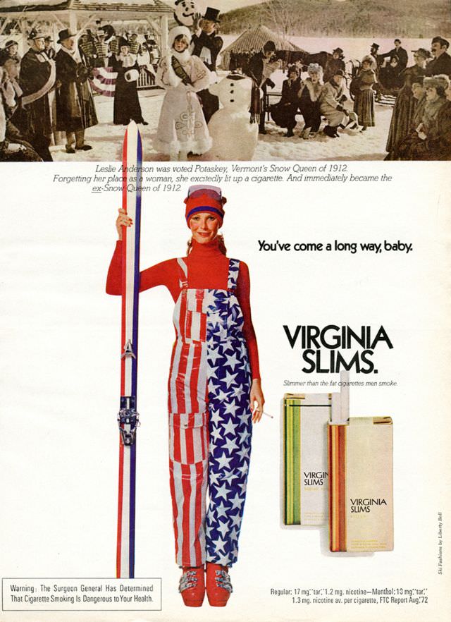 You’ve Come A Long Way, Baby: Vintage Virginia Slims Cigarette Ads from the Early 1970s