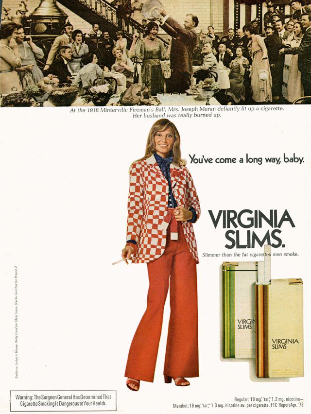 You’ve Come A Long Way, Baby: Vintage Virginia Slims Cigarette Ads from the Early 1970s