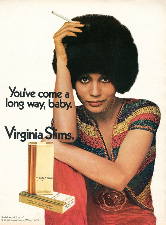 You’ve Come A Long Way, Baby: Vintage Virginia Slims Cigarette Ads from the Early 1970s