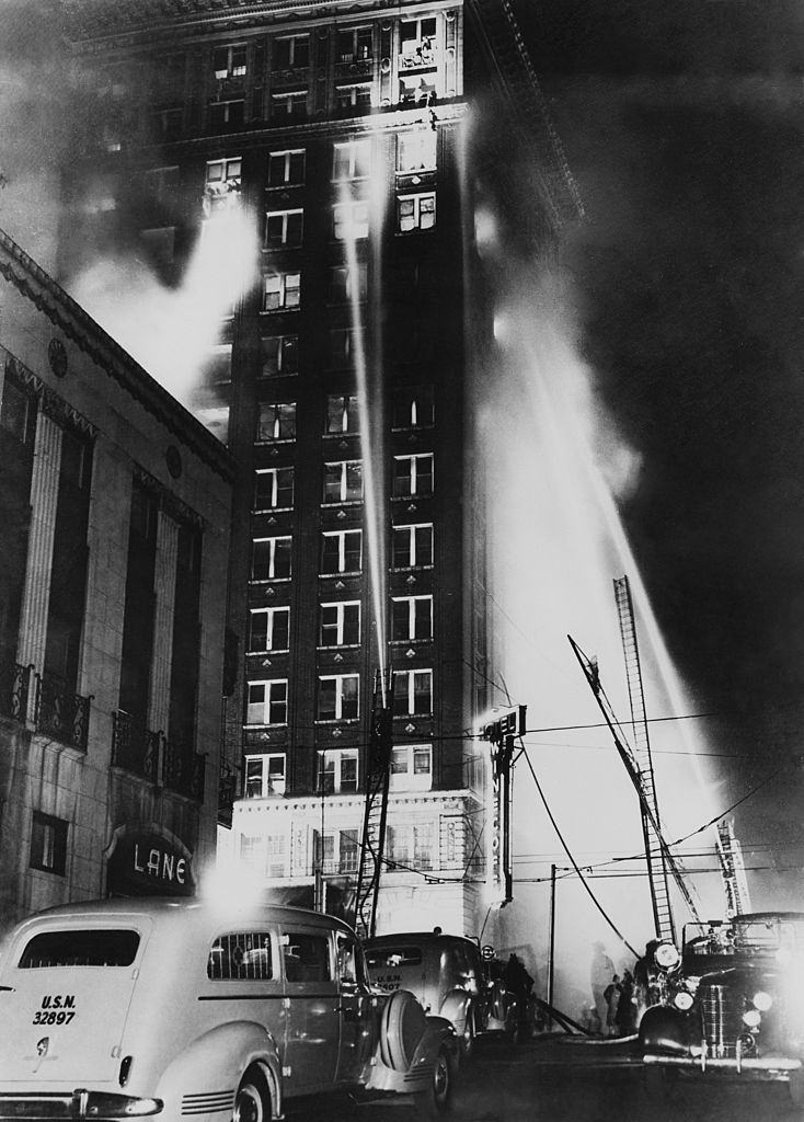 Fire at Winecoff Hotel in Atlanta on December 1946