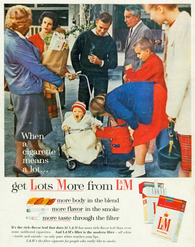 Ridiculous Vintage Cigarette Ads that Depict How Tobacco Companies Used Babies to Sell their Product