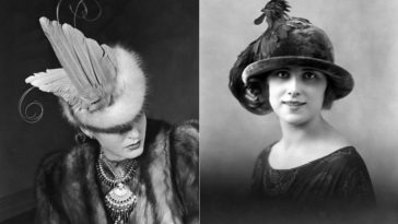 Strange Birds Hats for Women from the Early 1900s