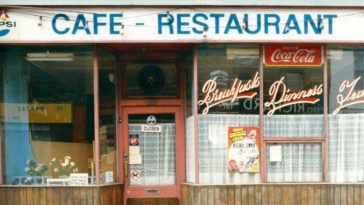 London Cafes 1980s