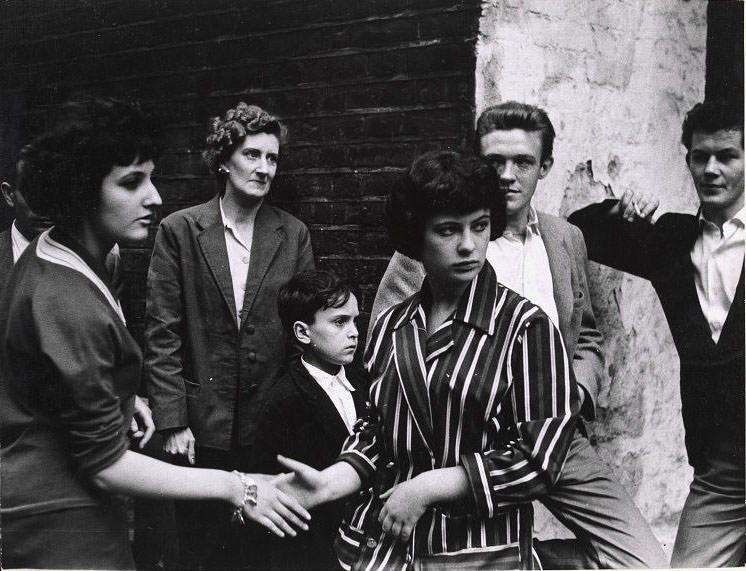 Teenagers, Soho Fair, 1958