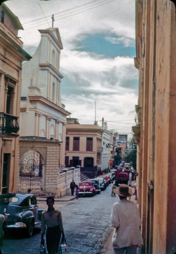 Cathedral facade, San Juan