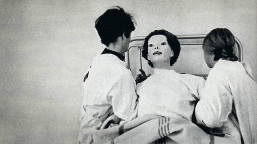 The Expressionless Face Of A Waxwork Dummy The Expressionless Face Of A Waxwork Dummy