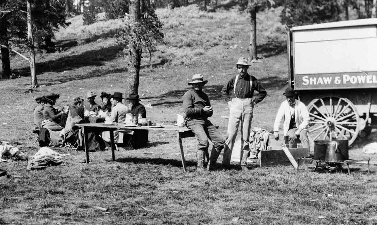 American National Parks historical photos