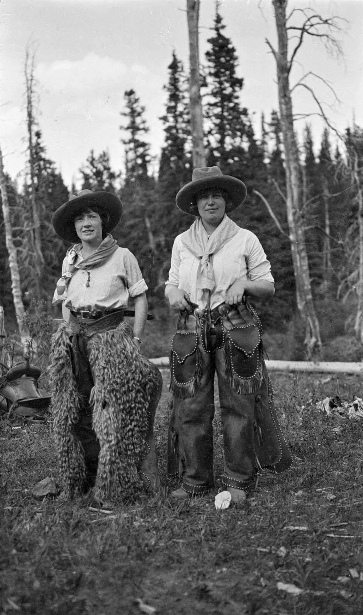 “Ladies in Chaps”, c.1920.