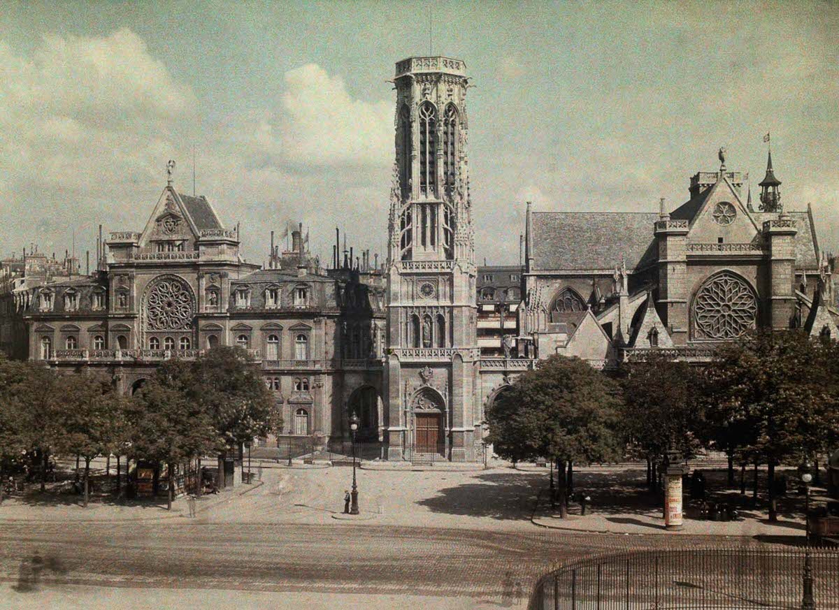 The church of Saint Germaine l’Auxerrois.