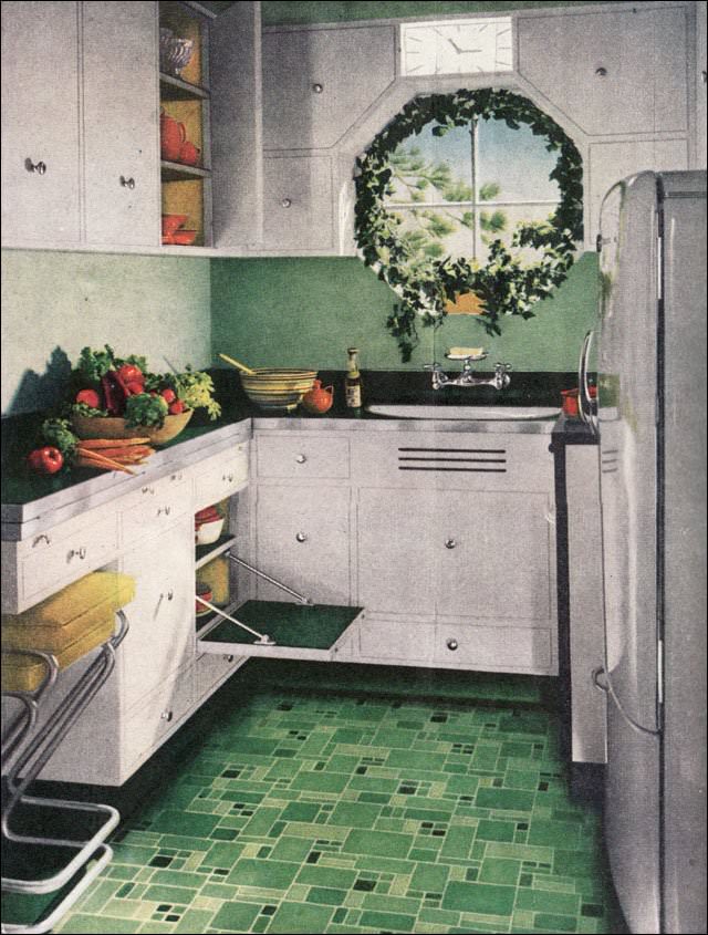 1945 Tiny Armstrong Kitchen