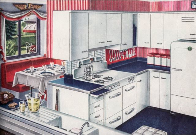 1947 AGA Americana Kitchen