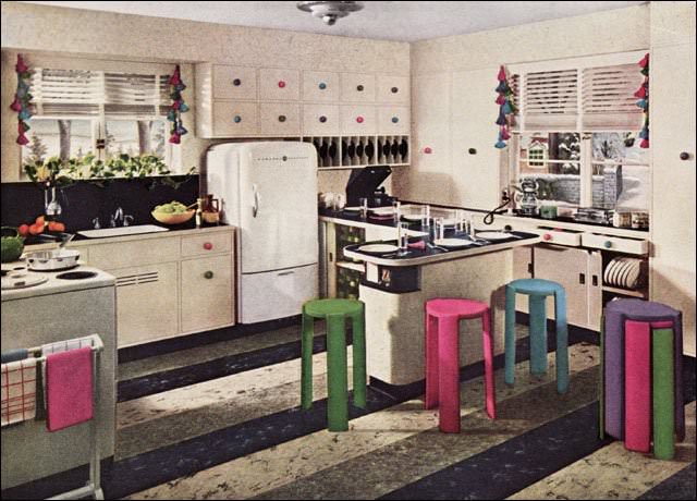 1942 Armstrong Family Kitchen
