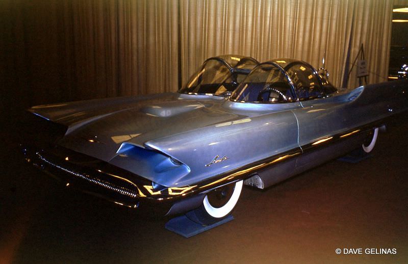 Lincoln Futura 1955, "The Original Batmobile", Brussels Auto Show, 1956
