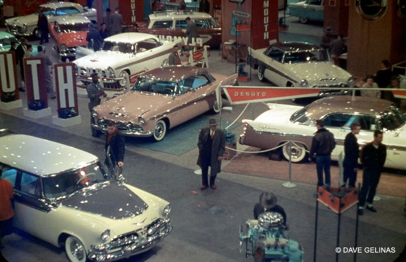 DeSoto Adventurer 1956 - 1956 Plymouths, Chicago Auto Show, 1956