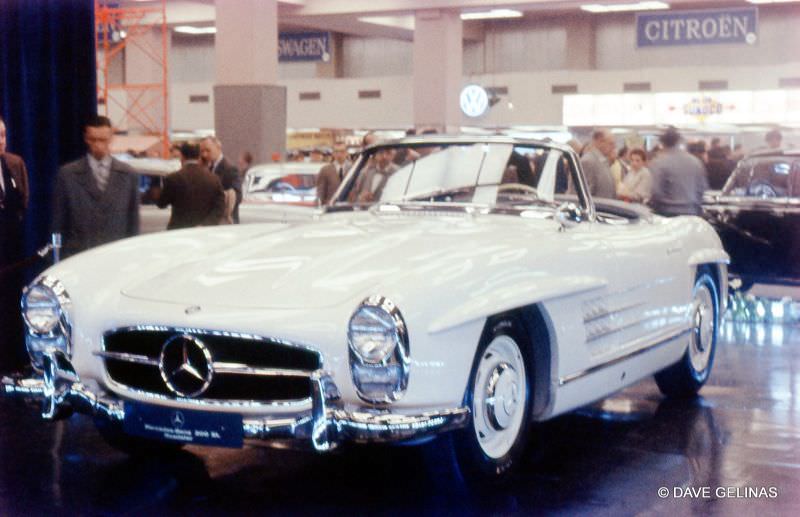 Mercedes Benz 300 SL Roadster 1957, Foreign Car Show, 1957