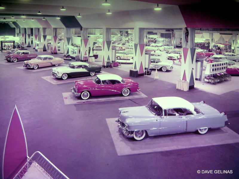 The GM Motorama Display, Waldorf Astoria, New York City, 1954