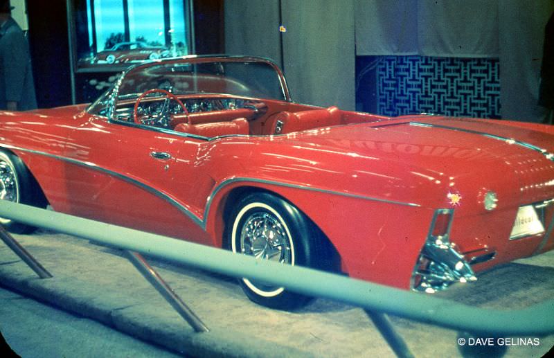 Buick Wildcat III 1955, Chicago Auto Show, circa 1956