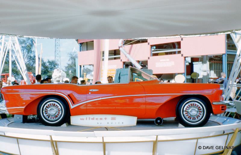 Buick Wildcat III 1955, General Motors Powerama, Chicago, 1955