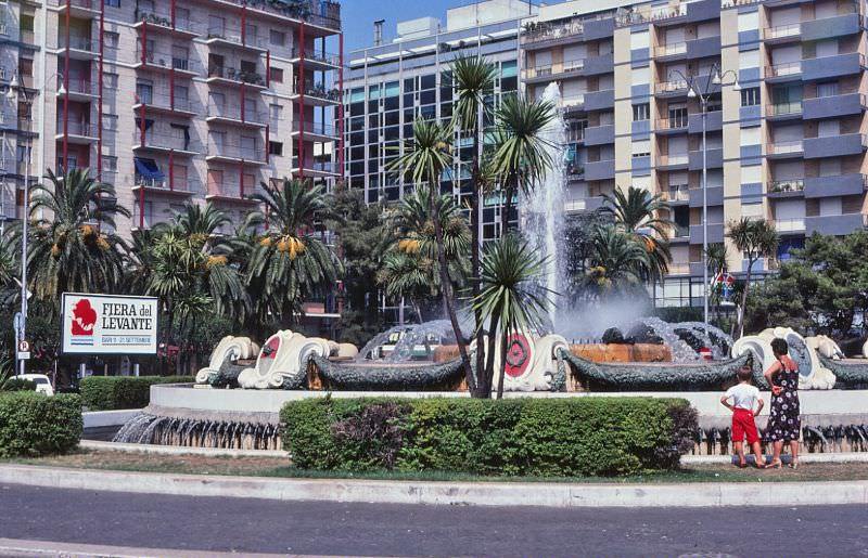 Piazza Aldo Moro, on the north side of Bari Centrale station