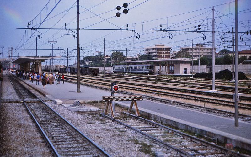 Platforms at Barletta Centrale station