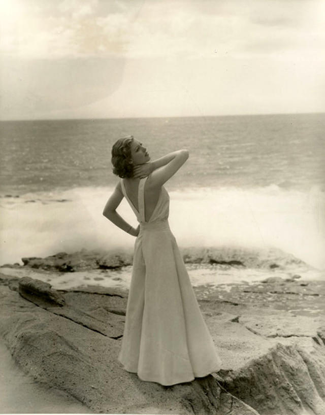 Fabulous Pajama Styles That Women Wore at the Beaches in the 1930s