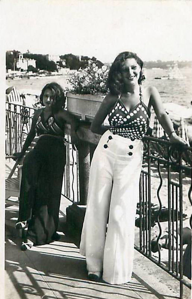 Fabulous Pajama Styles That Women Wore at the Beaches in the 1930s