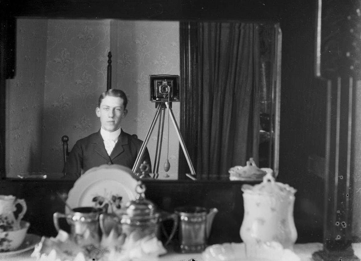 Self Portrait of George Silas Duntley