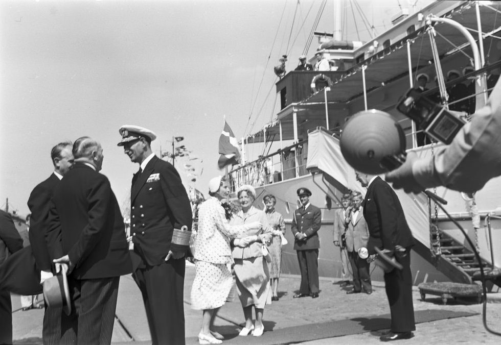 King Frederik IX (1899-1972) and Queen Ingrid (1910-2000)