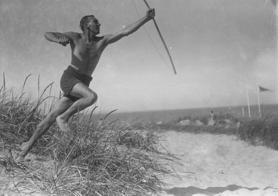 Man on the beach