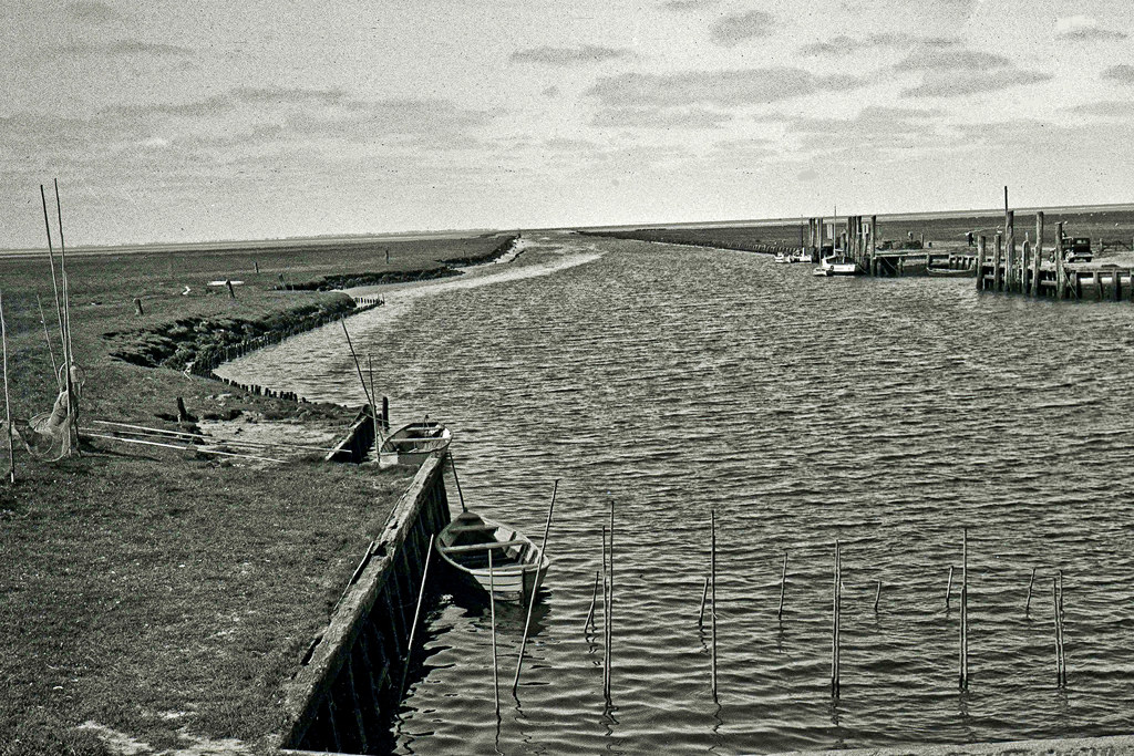 A Danish canal in western Denmark, 1937