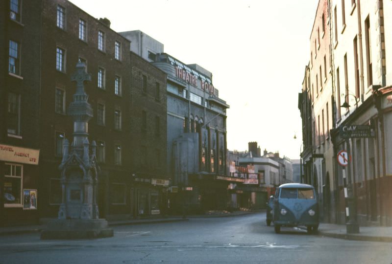 The late lamented Theatre Royal on Hawkins Street in Dublin, April 1, 1962