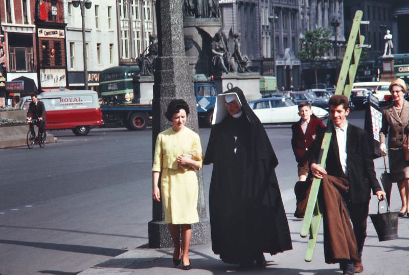 O'Connell Street, Dublin, June 1963