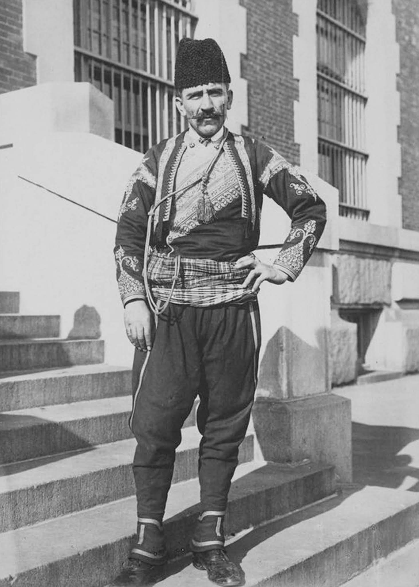 Turkish man.” 1912.