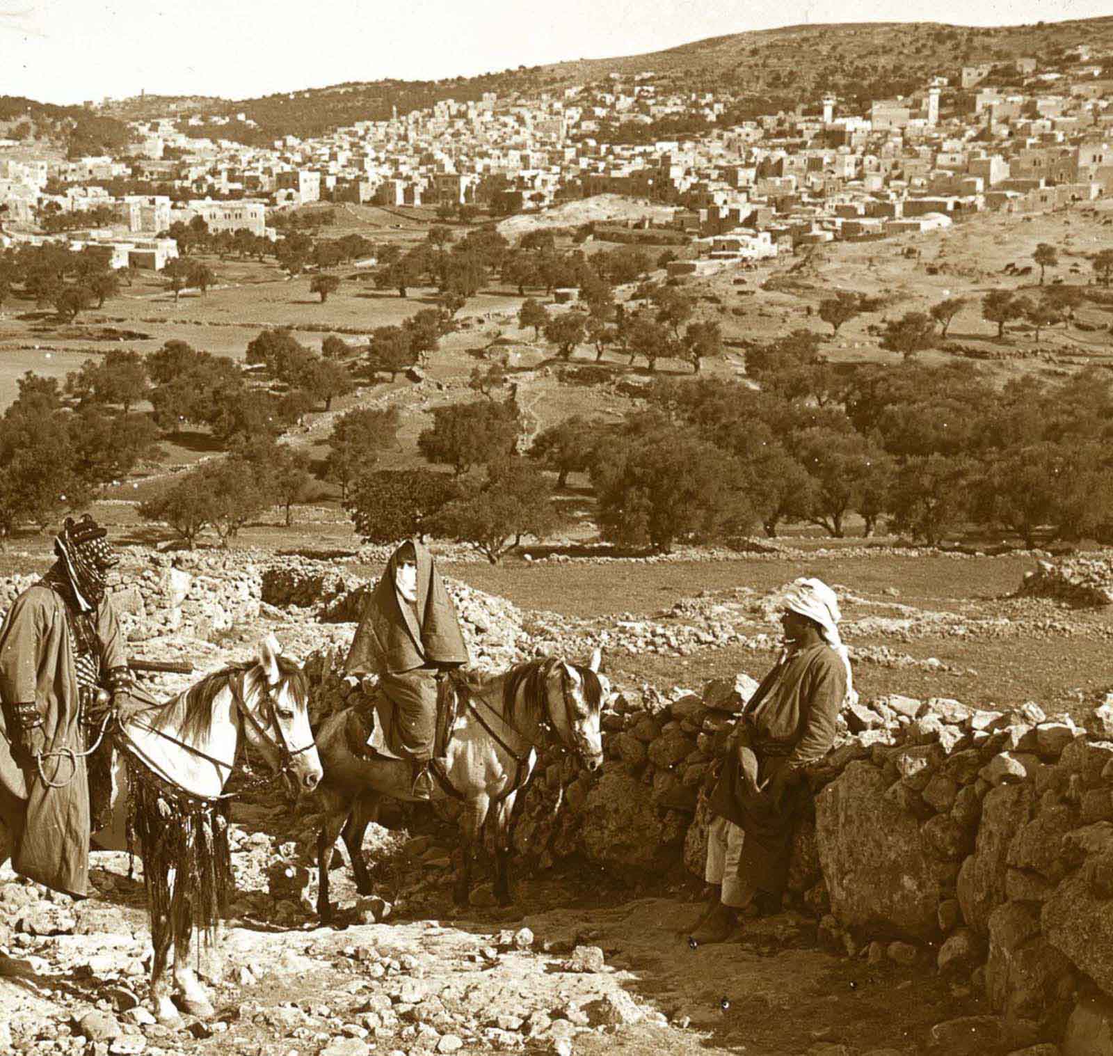 The Hill of Hebron from the southeast.